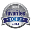 Family Favorites Top 5 Winner 2014 Award Badge