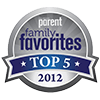 Family Favorites Top 5 Winner 2012 Award Badge