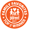 Family Favorites Top 3 Winner 2021 Award Badge