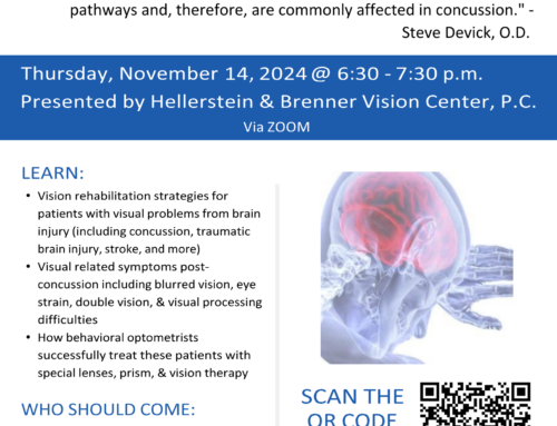 Concussion – How Your Vision is Impacted Webinar